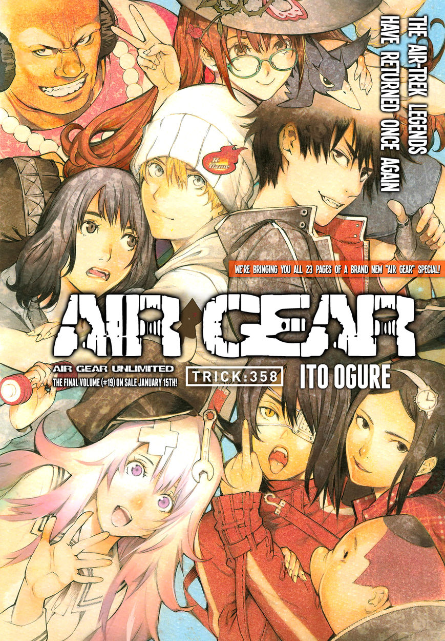 Air Gear Chapter 358 image 01